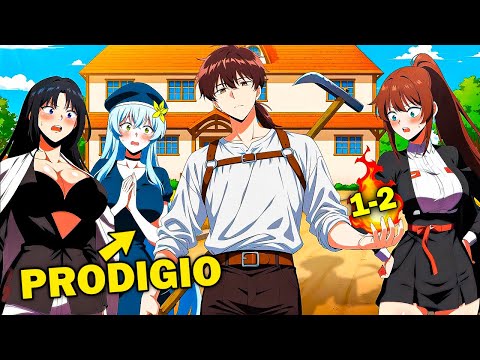 (1-2) Cuando El Granjero Absorbe Las Habilidades Del Protagonista Y Entra a la Academia